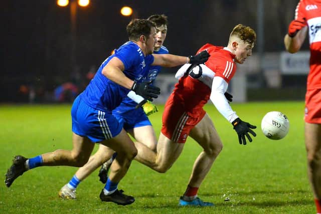 Lachlan Murray has enjoyed an excellent McKenna Cup campaign for Derry this season. (Photo: George Sweeney)