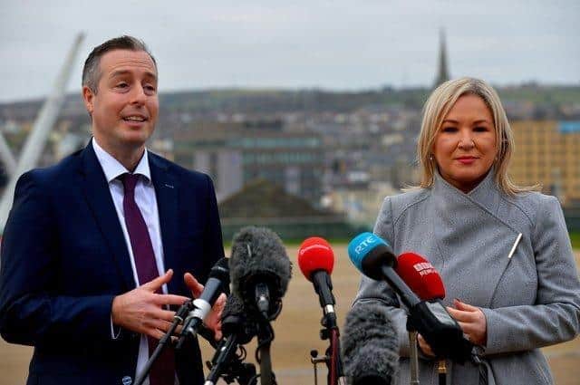 First Ministers Paul Givan and Michelle O'Neill.