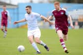 Derry City's Michael Duffy in action at Drogheda United this afternoon. Picture by Kevin Moore/MCI