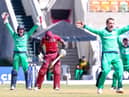 Andy McBrine was in superb form in the West Indies.