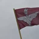 The flying of Parachute Regiment flags has sparked anger in Derry.