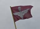 The flying of Parachute Regiment flags has sparked anger in Derry.