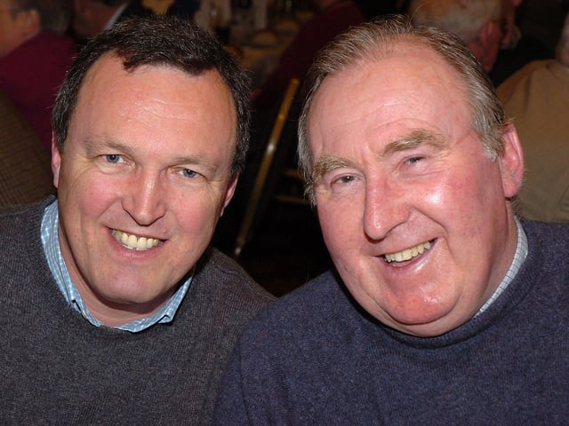 Smiling faces at the Magherafelt Cultural Community Group Burns Supper in 2007.