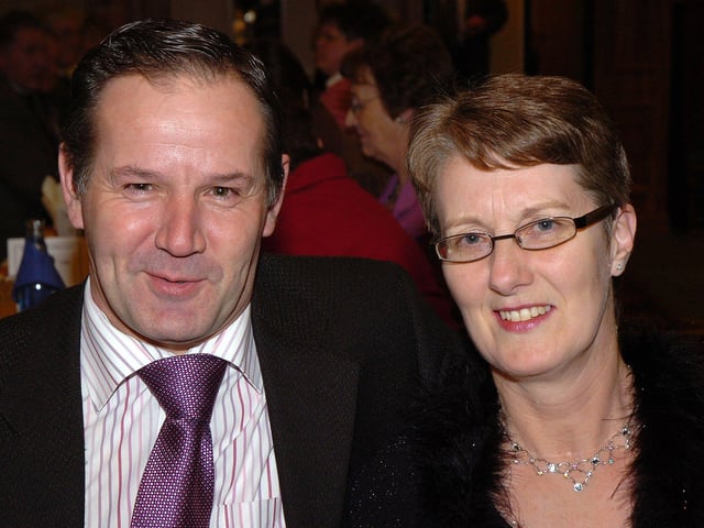 Pictured at the Magherafelt Cultural Community Group Burns Supper.