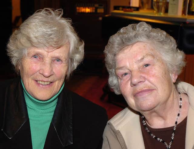 Friends together at the Magherafelt Cultural Community Group Burns Supper night in 2007.