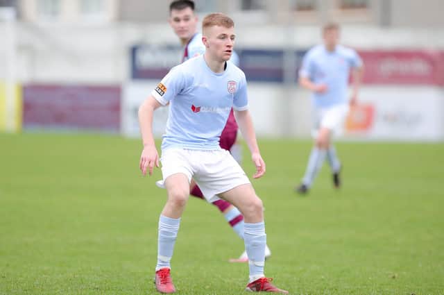Derry City midfielder Brandon Kavanagh in action against Drogheda United. Picture by Kevin Moore/MCI