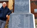 Tony Doherty, whose father Patrick was killed on Bloody Sunday, pictured at the Bloody Sunday memorial in Rossville Street. Photo: George Sweeney.  DER2204GS – 015