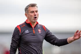 Derry manager Rory Gallagher.
