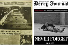 Derry Journals February 4, 1972 and January 28, 2002.