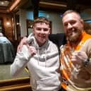 Rocco McGinley with MMA fighter Conor McGregor.