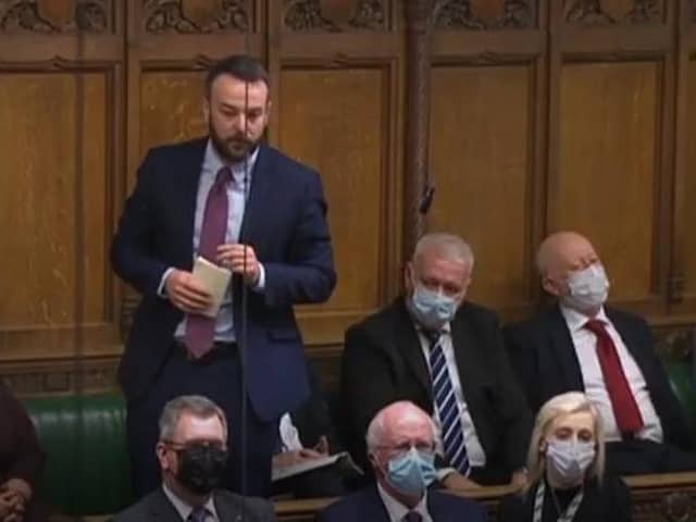 Derry MP Colum Eastwood who is calling for urgent action.