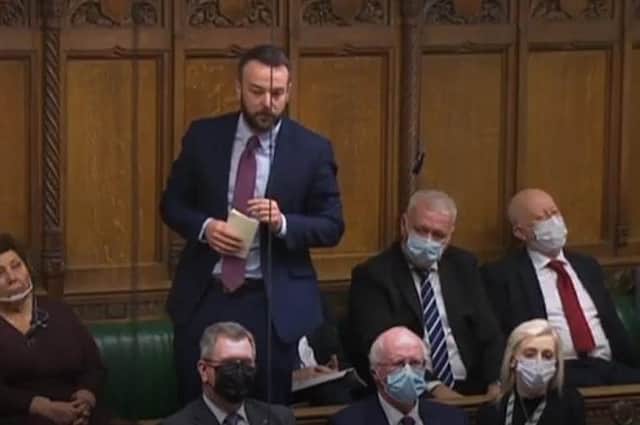 Derry MP Colum Eastwood who is calling for urgent action.