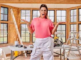 Katie Price at home