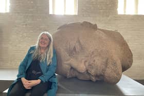 Mary Beard at Zitadelle Spandau Museum, Berlin