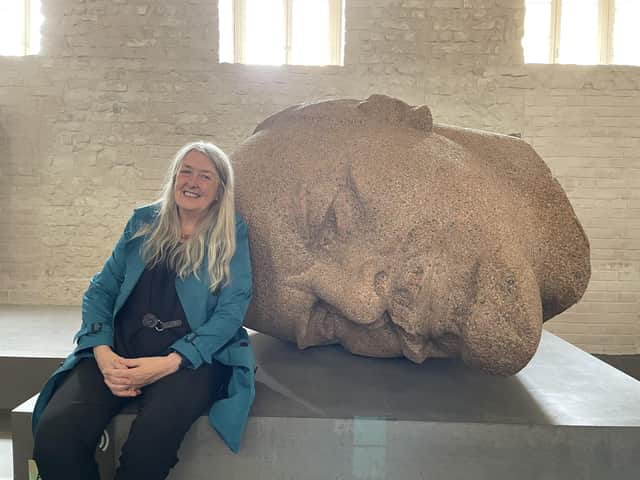 Mary Beard at Zitadelle Spandau Museum, Berlin