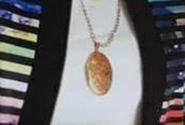 One of the items taken in the burglary.