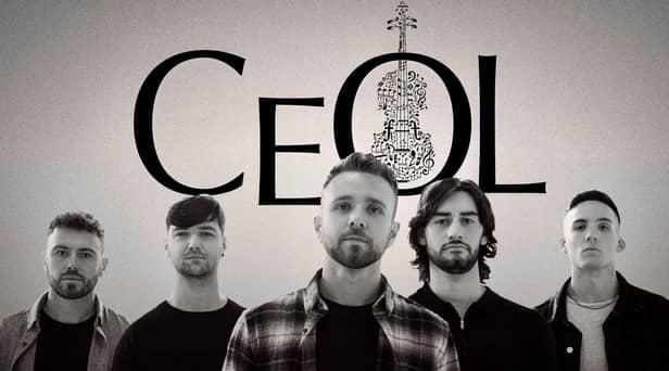 Matthew Crampsey, far left, has joined 'Ceol.'
