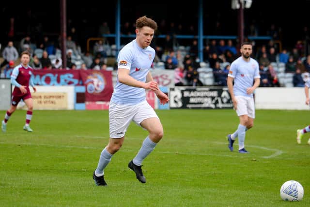 Derry City defender Cameron McJannet in pre-season action against Drogheda United. Picture by Kevin Moore/MCI