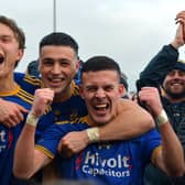 Steelstown’s Donnacha Gilmore, Ben McCarron and Morgan Murray