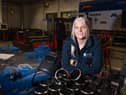 Shannon Cartin, now a female lecturer in Fabrication and Welding.