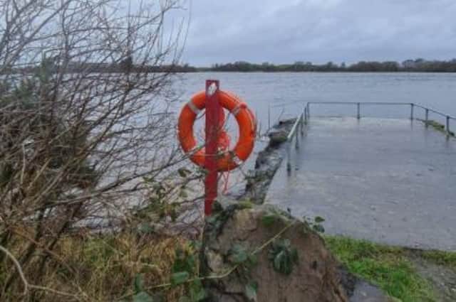 A life-ring taken from Moorlough has been replaced at substantial cost.
