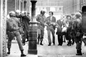 Thirteen people were killed on Bloody Sunday. Another man died later.