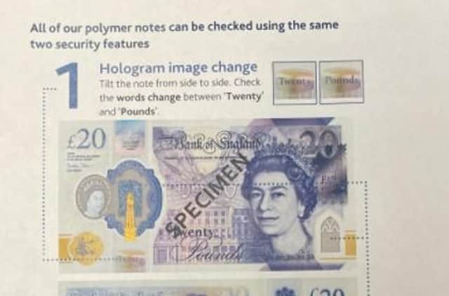 Counterfeit notes are circulating in Derry.