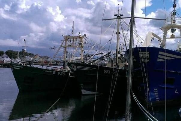 Greencastle Harbour.