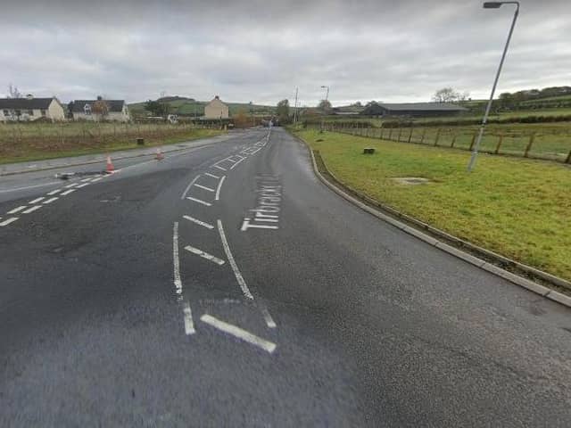 The Tirbracken Road: closed for a month
