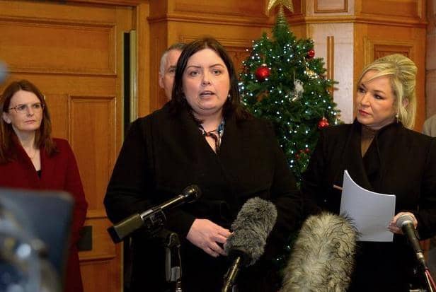 Communities Minister Deirdre Hargey.