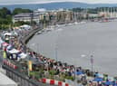 There was a large attendance, along Derry’s quay, on the first day of the Foyle Maritime Festive on Saturday last. DER2818GS041