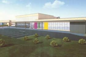 An artist’s impression of the new Ardnashee School and College.
