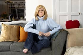 Kate Garraway in her London home
