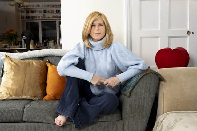Kate Garraway in her London home
