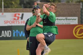 Bready's Craig Young played his part in Ireland's win over Oman.