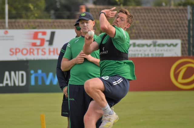 Bready's Craig Young played his part in Ireland's win over Oman.