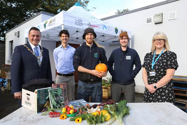 Mayor Graham Warke pictured at a previous food event hosted by Council. On Thursday March 3, Council will host a 'food summit' in the Guildhall as part of the collective commitment to becoming a sustainable food region.