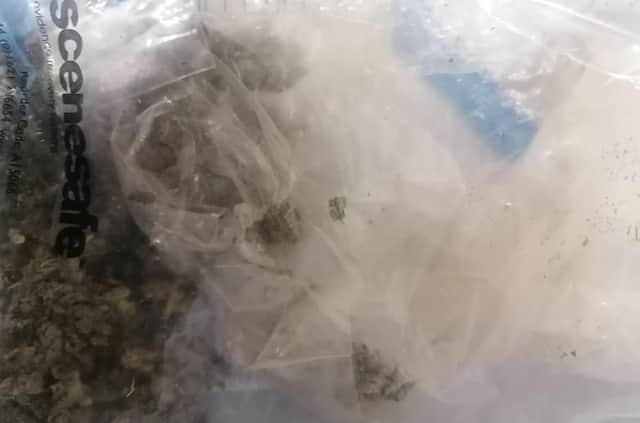 An image of the cannabis seized in Donemana.
