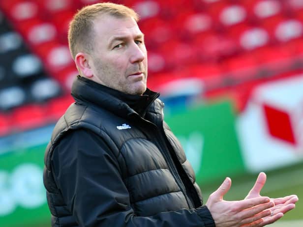 Derry City number two Alan Reynolds wants players to fed off Brandywell backing. Picture by Kevin Morrison/Event Images & Video