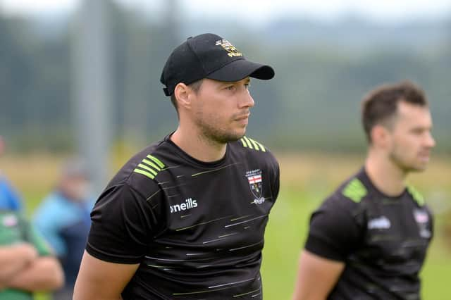 City of Derry Head Coach Richard McCarter. (Photo: George Sweeney)