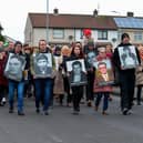 Members of the Bloody Sunday families commemorate the victims on the 50th anniversary.