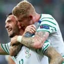 Irish internationals Shane Duffy and James McClean