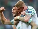 Irish internationals Shane Duffy and James McClean