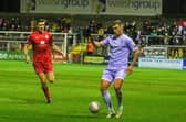 Goalscorer Patrick McEleney in action against Shelbourne at Tolka Park. Photographs by Kevin Moore.