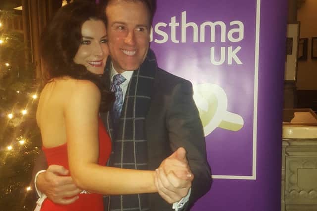 Margaret pictured with Strictly Come Dancing star Anton Du Beke.