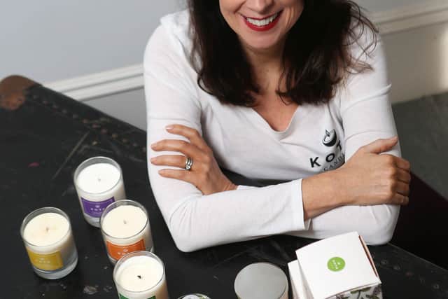 Catriona Hutton’s KOTO Candles is one of six new pop up shops in Derry & Strabane and is based at Foyleside Shopping Centre.