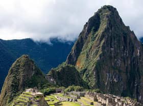 The Inca citadel of Machu Picchu in Peru.