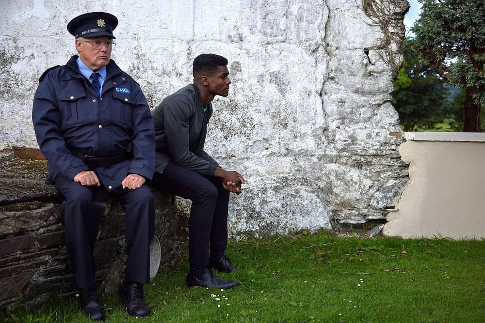 Sgt PJ Collins and Linus