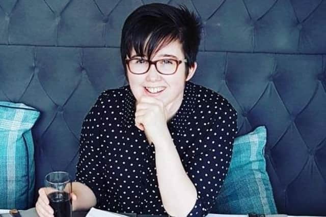 The late Lyra McKee who was murdered in 2019.