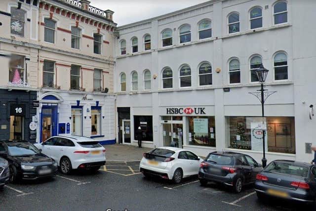 The HSBC branch in Derry. Picture: Google Earth